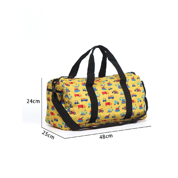 Children's Cartoon Printed travel Duffel Oxford Cloth Bag