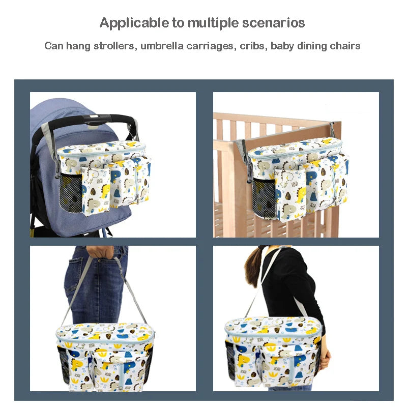 Hanging Multi-functional Stroller Storage Diaper Bag