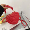 Heart-shaped Lovely PU Leather Vintage Casual Shoulder/HandBags